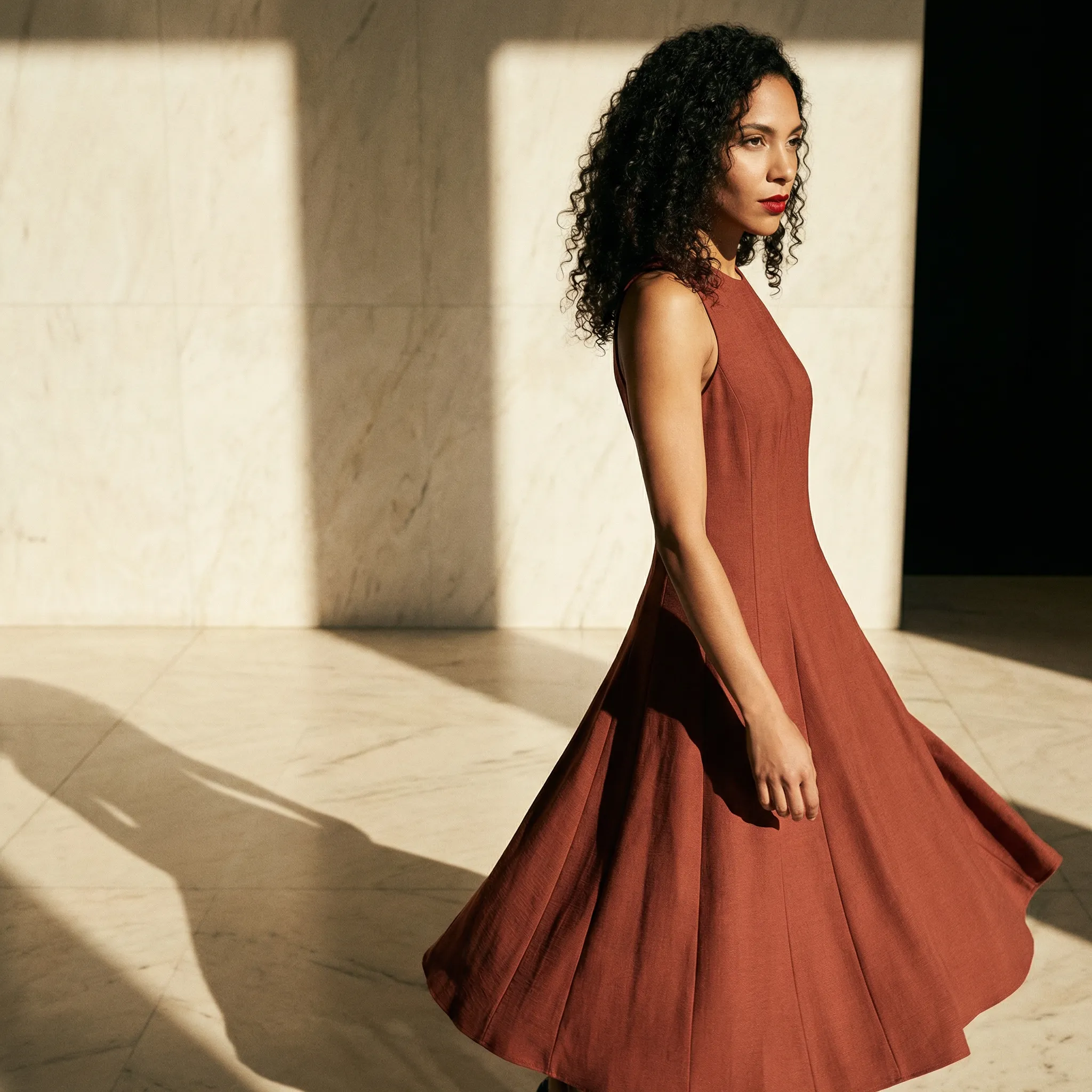 Vestido Terracota - Imagen campaña 2